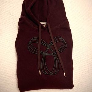 TNA maroon baltic hoodie